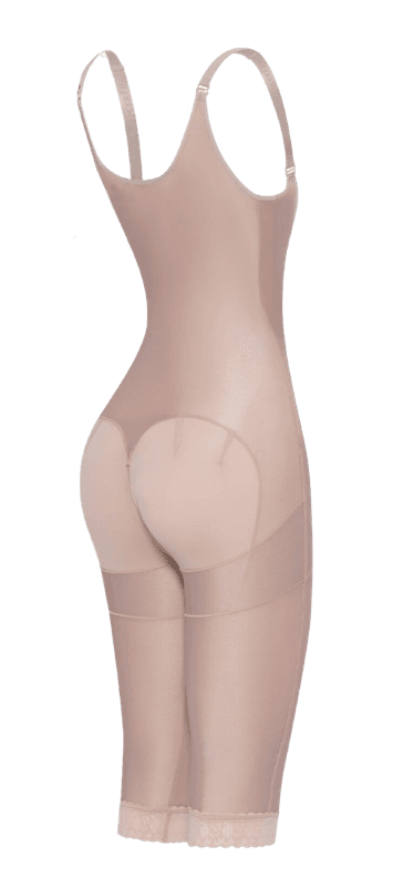 Shapewear type sisa, knepper ved skuldrene, til knærne